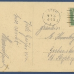 Essen-Bredeney Ruhrstein mit Villa Hügel, gelaufen 1926 (AK582)