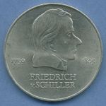 DDR 20 Mark 1972 Friedrich von Schiller, J 1537 vz/st (m4859)