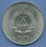 DDR 20 Mark 1972 Friedrich von Schiller, J 1537 vz/st (m4859)
