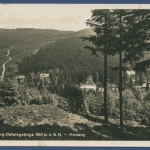 Waldbärenburg Heuweg Altenberg Osterzgebirge Foto, gelaufen 1936 (AK685)