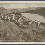 Kamp das Blütenwunder am Rhein Hotel Deutsches Haus K. Kimmel, gelaufen (AK705)
