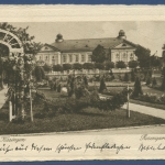 Bad Kissingen Rosengarten, gelaufen 1926 (AK756)