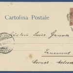 Neapel Altstadt Pallonetto Santa Lucia, gelaufen 1900 (AK769)