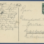 Bad Sachsa Südharz Katzenstein mit Philippsgruß, gelaufen 1934 (AK840)