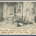 Eisenach Die Lutherstube auf der Wartburg, gelaufen 1901 (AK828)