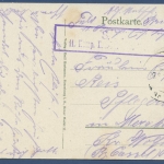 Markirch Gesamtansicht gegen den Grenzkammm, gelaufen 1916 als Feldpost (AK858)