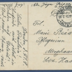 Dresden Altmarkt Geschäfte Gebrüder Eberstein, gelaufen 1915 Feldpost (AK856)