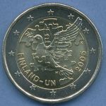 Finnland 2 Euro 2005 60 Jahre Vereinte Nationen UN, vz/st (m4873)