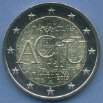 Litauen 2 Euro 2015 Litauische Sprache, vz/st (m4977)
