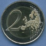 Litauen 2 Euro 2015 Litauische Sprache, vz/st (m4977)