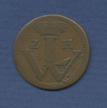 Hessen-Kassel 1 Heller 1755, Wilhelm VIII., Schütz 1797.1 ss (m3255)