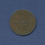 Sachsen 1 Pfennig 1863, König Johann, J 121 vz+ (m3360)