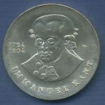 DDR 20 Mark 1974 Immanuel Kant, J 1549 vz/st (m3374)
