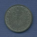 Alliierte Besetzung 10 Reichspfennig 1948 A, J 375, vz (m3454)