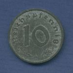 Alliierte Besetzung 10 Reichspfennig 1948 A, J 375, vz (m3454)