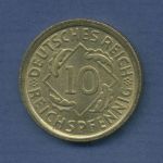 Deutsches Reich 10 Reichspfennig 1925 A, J 317 fast st (m3457)