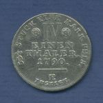 Hessen-Kassel 1/4 Reichstaler 1790 F Wilhelm IX., Schütz 2113, ss (m3591)