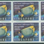 Singapur 1995 Umweltschutz Kaiserfisch Markenheft MH 18 postfrisch (D8717)