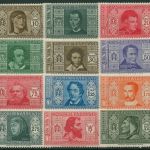 Italien 1932 Dante-Gesellschaft Dichter Schriftsteller 373/84 postfrisch, Fehler