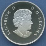 Kanada 10 Dollars 2013 "O Canada" Caribou, KM 1421, Silber PP (m5162)