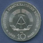 DDR 10 Mark 1969 Johann Friedrich Böttger, J 1527 vz/st (m3848)