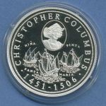 Somalia 150 Schilling 2000, Christoph Kolumbus, Silber KM 77 PP Kapsel (m5205)