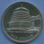 Neuseeland 1 Dollar 1978, Parlamentsgebäude KM 47 vz (m5211)