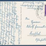 Warmensteinach Fleckl Fichtelgebirge mit Ochsenkopf, gelaufen 1942 (AK4560)