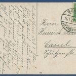 Berlin Treptow Alte Brücke zur Insel der Jugend, gelaufen 1927 (AK4509)