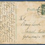 Bad Orb Inneres der Philipps-Quelle, gelaufen1924, Mängel (AK4502)