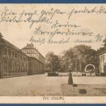 Bad Driburg kuranlagen, gelaufen 1925 (AK4507)