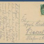 Bad Driburg kuranlagen, gelaufen 1925 (AK4507)