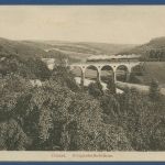Kassel Kragenhoferbrücke Eisenbahn, gelaufen 1910 (AK4517)