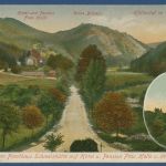 Hotel Frau Holle Bilstein und Höllental im Werratal, gelaufen 1919 (AK4518)