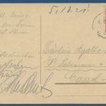 Hotel Frau Holle Bilstein und Höllental im Werratal, gelaufen 1919 (AK4518)
