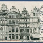 Brüssel Maison des Corporations, gelaufen 1905 (AK4584)