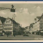 Kassel Freiheiter Durchbruch Geschäfte, gelaufen 1947 (AK4581)