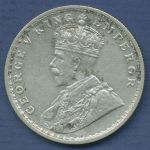 Indien 1 Rupee 1913, König Georg V., KM 524 fast vz (m3903)