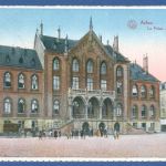 Arlon Justizpalast, gelaufen 1918 als Feldpost (AK4603)