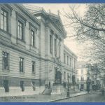 Charleroi Justizpalast, gelaufen 1915 als Feldpost (AK4602)