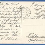 Charleroi Justizpalast, gelaufen 1915 als Feldpost (AK4602)