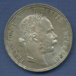 Österreich Gulden 1878, Franz Joseph I., J 342 vz/st (m3967)