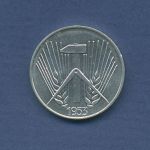 DDR 1 Pfennig 1953 E, Kursmünze, J 1505 vz (m6054)