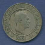 Belgien 20 Centimes 1861, Leopold I., KM 20 sehr schön (m6063)