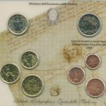 Italien KMS 2006 Leonardo da Vinci 1 Cent - 2 Euro im Originalfolder, st (m5277)