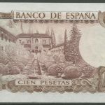 Spanien 100 Pesetas 1970, Manuel de Falla, KM 152 a, leicht gebraucht (K111)