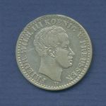 Brandenburg-Preußen 1/6 Taler 1840 D, Friedrich Wilhelm III., ss+ (m6114)