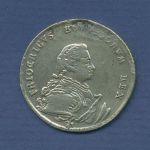 Brandenburg-Preußen 1/4 Taler 1750 A, Friedrich II., ss entfernter Henkel (m6112)