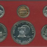 USA 1976 Präsidenten Proof Set 1 Cent - 1 Dollar ,PP (m5576)