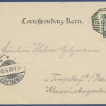 Salzburg Maria-Theresienstraße mit Litfaßsäule gelaufen 1902 (AK927)